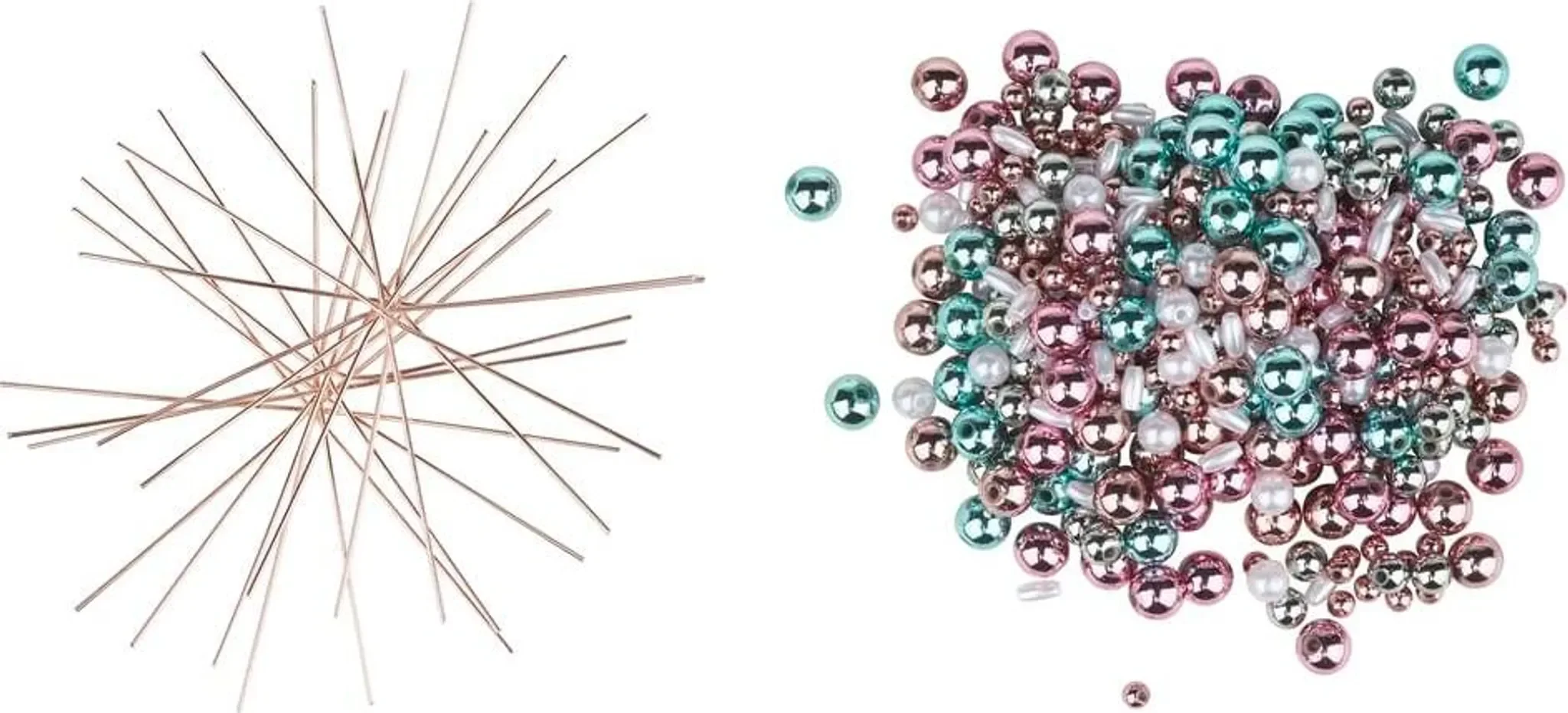 Perlensterne-Set „Pastell“ – 340-teiliges Bastelset